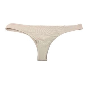 Tavik Womens Ali Minimal Swim Bikini Bottom ONLY in Tapioca Size XL